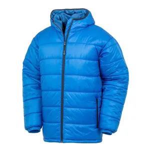 Parka con Cappuccio Riciclato Imbottito, Felpe e Maglioni Promozionali Sostenibili - Product Image 4