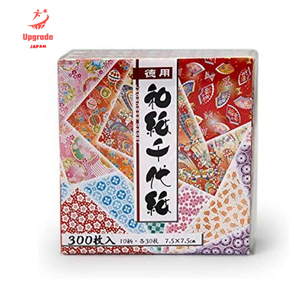 Fournitures japonaises Nouveau kit Origami Papier décoratif Artisanat Blanc - Product Image 3
