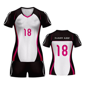 Uniforme de Voleibol para Duelo, Jersey Transpirable y Pantalones Cortos Ajustados de Voleibol, MOQ Bajo - Product Image 1