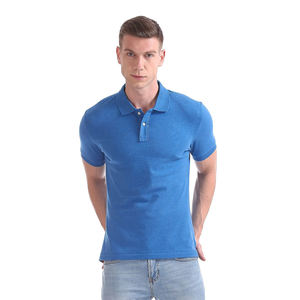 Polos de algodón transpirable personalizados de la mejor calidad al por mayor con logotipo bordado, polos de talla grande para hombre - Product Image 1