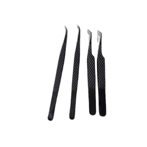 High Precision Professional CNC Charm Fiber Tip Sustainable Stainless Steel Customized Color Sevmek Eyelash <b>Tweezers</b> Eyelash - Product Image 4