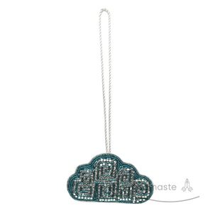 Giocattolo fatto a mano decorazione dell'albero di festa con ornamento di natale festivo e sognante - Product Image 2