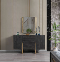 Set Kamar Tidur Mewah Eksklusif DEKORISTER ANSEN dari Chipboard Modern, Berkualitas Tinggi, Terlaris, Desain Khusus, Pabrik Turki
