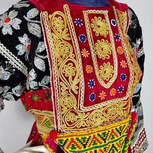 Nouvel arrivage de robe tribale afghane Kuchi à la mode pour dames manches longues tenue de soirée madgul Maxi Afghani robes guldoze élégantes - Product Image 3