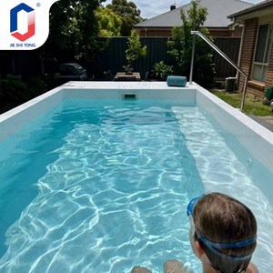 Factory Direct Container Swimming Pool Prefab Modular Design with Pump Filter and LED Outdoor Pool - Product Image 6