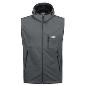 Respirant usine Street Wear à la mode Softshell gilet taille régulière bonne qualité prix raisonnable Bomber Softshell gilet - Product Image 5