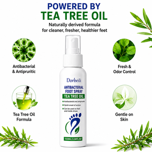Spray anti-transpirant pour les pieds OEM personnalisé, à base de plantes naturelles, antibactérien, contrôle des odeurs, marque privée, prix direct usine - Product Image 4