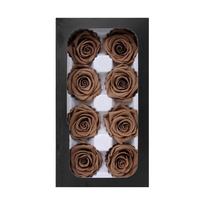 Meilleures ventes Flor Eterna Rosa Ecuatoriana Preservada Rosas Preservadas En Caja en différentes couleurs pour la décoration