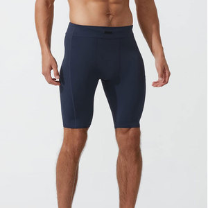 Shorts de compression de sport non tissés de qualité supérieure pour hommes, nouveau design, séchage rapide, respirant, faible MOQ - Product Image 3