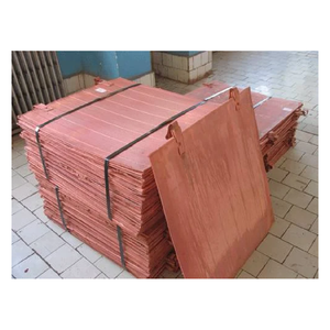 Cathodes de cuivre de haute pureté 99.99 pour cent de feuilles de métal industrielles de qualité électrolytique approvisionnement en gros en vrac disponible - Product Image 2