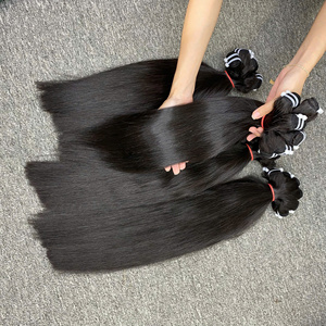 Cabello humano crudo vietnamita, trama de pelo liso natural, cabello grueso y liso sin enredos sin caída - Product Image 2