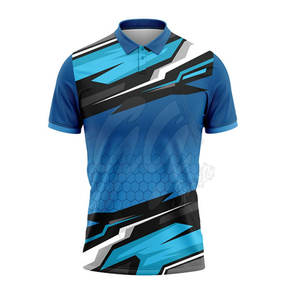 Maillot de cricket de couleur unie personnalisé en polyester 100% meilleur maillot de cricket de conception fabriqué au Pakistan - Product Image 2