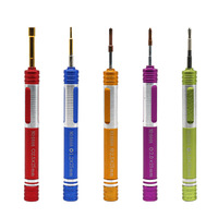 Jeu de tournevis magnétiques de précision-Embouts en acier S2 pour réparation de téléphone IPhone Samsung Android, kit d'outils de démontage électronique