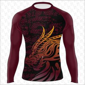 Upf 50 protection solaire protège-éruptions flexibles séchage rapide impression par sublimation personnalisée extérieur à manches longues protège-éruptions cutanées personnalisé - Product Image 3