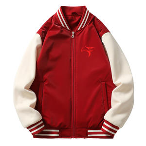 Custom Made logo Design Men Varsity Jacket-Wholesale Fashionable Winter Wool Varsity Jackets - Product Image 4