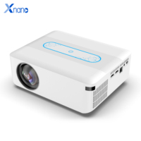 Projecteur XNANO Offre Spéciale X1 Lumières Ambiantes Colorées Haute Résolution 1080p HD Home Multimédia Android 4K 8K Projecteurs