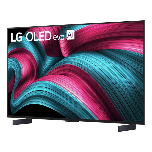 42" LED HDTV 4K with Built-In Speaker and Wide Screen Support WebOS Serie C5 Evo AI Black OLED42C55LA