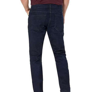 Pantalones Vaqueros de Mezclilla para Hombre, Corte Slim Recto, Ajuste Regular, Pantalones Largos Cómodos, Jeans para Hombre a Precio Económico - Product Image 3