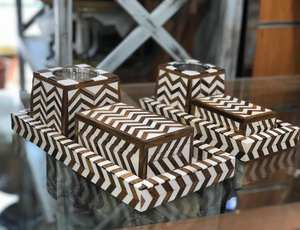 Quemador de Bakhoor Orgánico Premium y Duradero, Set de Regalo, Madera Artesanal con Detalles de Madreperla, Uso Sofisticado en Aromaterapia, Religioso - Product Image 2