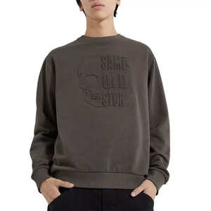 Collection d'usine de sweatshirts à capuche pour hommes, prix de gros, sweatshirts à capuche et sweatshirts avec logo en relief personnalisables pour hommes, vente en gros - Product Image 1