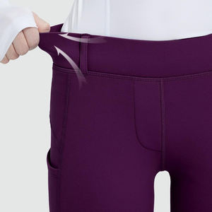 Pantalons d'entraînement équestre de style classique pour femmes, nouvelle arrivée 2025, tissu épais de haute qualité, pantalon d'équitation pour femmes - Product Image 6