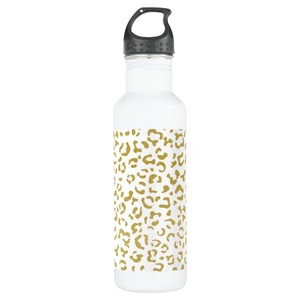 Botella de agua de cobre con estampado Floral multicolor de alta calidad Estilo deportivo más vendido con pegatina elegante para viajes y camping - Product Image 4