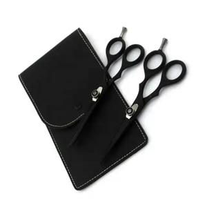 Ciseaux de coiffeur professionnels pour cheveux épais Vente chaude Salon Utiliser des cisailles de coupe de cheveux avec lame et poignée en acier inoxydable - Product Image 2