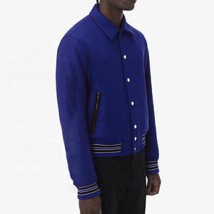 เสื้อแจ็กเก็ตเบสบอลของผู้ชายเสื้อคลุมกันลมมีอักษร - Product Image 2