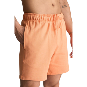 กางเกงขาสั้นลำลองผู้ชายผ้าฝ้าย 100% สวมใส่สบาย คุณภาพสูง ระบายอากาศได้ดี แห้งเร็ว เอวกลาง มีเชือกผูก ผ้าถักเนื้อแน่น - Product Image 2