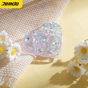 Jemdo Trái Tim Sáng Bóng Lãng Mạn Điện Thoại Di Động Đứng Chủ Magnetic Acrylic Cho Iphone & Kindle Với Hệ Thống Dính Nghệ Thuật Thủ Công - Product Image 3