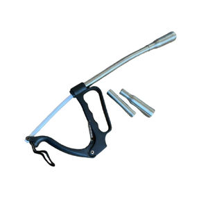 Pistola Aplicadora de Bolo Caprino de Oveja, Cuerpo de Acero Inoxidable, Mini Pistola de Bolas para Animales Grandes, Pistola de Bolo Pequeño, Cabeza de Plástico - Product Image 2