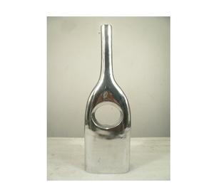 Vases floraux en aluminium moulé recyclé Forme bouteille - Product Image 1