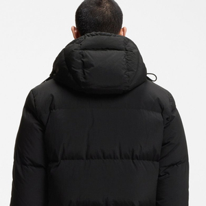 Chaqueta Acolchada para Hombre con Capucha Ajustable, Mangas Largas, Bolsillo Lateral con Cremallera, Material de Alta Calidad / Precio al por Mayor, Color Sólido - Product Image 5