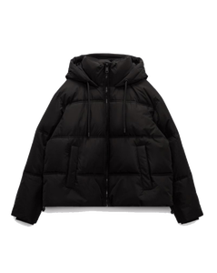 Veste matelassée Manteau matelassé Vêtements d'extérieur d'hiver personnalisés pour femmes Veste matelassée longue et unie - Product Image 2