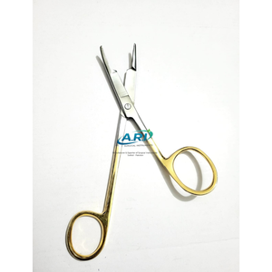 Instruments chirurgicaux A.R.I, porte-aiguilles Gillies ARI-GNH-16, 16 cm, acier inoxydable, forceps de maintien d'aiguilles chirurgicales, CE - Product Image 1