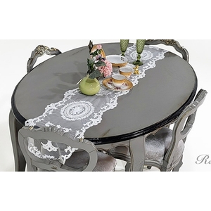 <b>Model</b> No. 7118 Mahogany Dining Table With <b>Foam</b> Chairs And Table Top Quality Tested And Durable - Product Image 6