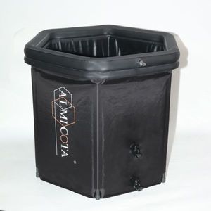 ALMICOTA ALMI-FASS Bañera de Hielo Hexagonal Moderna de PVC de 300L, Portátil, para 1 Persona, para Recuperación Deportiva - Product Image 2