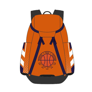 Sac à dos de basketball en nylon confortable en gros, OEM personnalisé avec porte-ballon, 30-40L, durable pour une utilisation en extérieur - Product Image 3