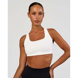 Sujetador Deportivo de Yoga Acolchado Sin Costuras Aspire - Blanco, Ropa Deportiva Ligera para Mujer (XS-XL) - Product Image 2