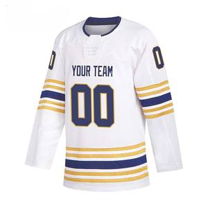 Kivotech Pakistán Fabricante Jersey de hockey sobre hielo Venta caliente Jersey de hockey sobre hielo Color sólido Jersey de hockey sobre hielo Tessuto Industries - Product Image 3