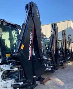 Nuevo Hidromek HMK102B Alpha Skid Steer Loader 10 toneladas Carga nominal Retroexcavadora Accesorio de cubo Huade Incluyendo rodamiento - Product Image 1