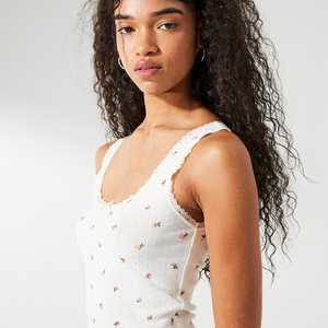 Camisetas básicas sexys de corte bajo para mujer, camiseta sin mangas de algodón lisa y cómoda, Tops sin mangas, chaleco - Product Image 4