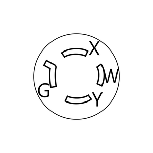 NEMA L14-20 20A 125/250V ช่องรับล็อค - Product Image 5