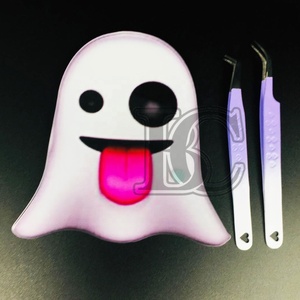 Top Rank professionnel belle conception Extensions de cils cils carreaux coeur fleur écologique acrylique magnétique cils carreaux vison - Product Image 4