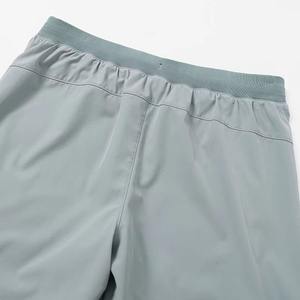 Best Quality OEM Drawstring Waist Men Fitness Summer Breathable Double Layer Quick Drying Sports Men's Gym Shorts - Product Image 2