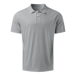 เสื้อยืดโปโลผ้าฝ้ายระบายอากาศสไตล์ใหม่ขนาดพลัสไซส์ใส่สบายปรับแต่งได้ - Product Image 5