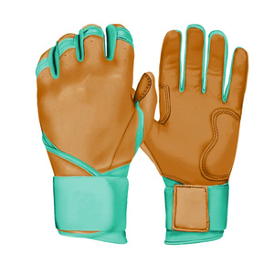 Fabricant direct d'usine, logo personnalisé, gants de frappe de baseball à long poignet, cuir de cabretta de haute qualité, gants de softball, guantes beisbol - Product Image 1