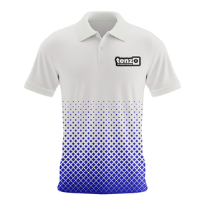 Camiseta polo sublimada para hombre, tela de poliéster y spandex, manga corta, ropa deportiva, longitud regular, secado rápido, diseño transpirable, personalizada - Product Image 6