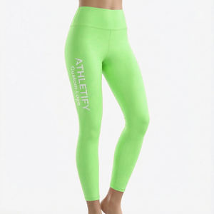 High Waist Elastic Waist Yoga Leggings <b>for</b> <b>Women</b> <b>Compression</b> Workout <b>Tights</b> <b>for</b> Gym Running and Fitness SEDEX Certified Factory - Product Image 1