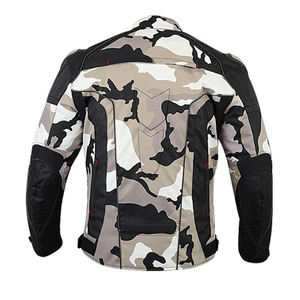 Textile <b>Fabric</b> Made Stand Collar Zipper Motorcycle Biker Jacket Direct Factory Supplier New Arrival Motorcycle Cordura Jacket - Product Image 2